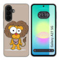 Funda Silicona para Samsung Galaxy A27 5G diseño Leon Dibujos