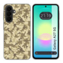 Funda Silicona para Samsung Galaxy A27 5G diseño Sand Camuflaje Dibujos