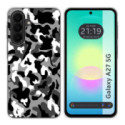 Funda Silicona para Samsung Galaxy A27 5G diseño Snow Camuflaje Dibujos