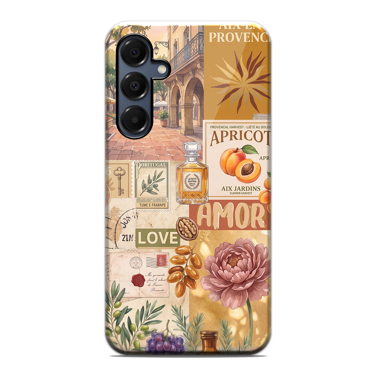 Funda Tough para Samsung Galaxy A16 4G / 5G Doble Capa diseño Collage 01 Dibujos