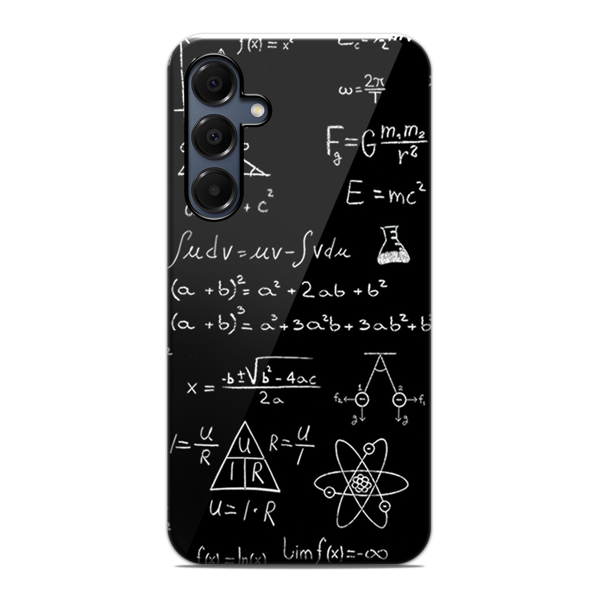 Funda Tough para Samsung Galaxy A16 4G / 5G Doble Capa diseño Formulas Dibujos