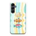 Funda Tough para Samsung Galaxy A16 4G / 5G Doble Capa diseño Peces 01 Dibujos