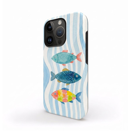 Funda Tough para Samsung Galaxy A16 4G / 5G Doble Capa diseño Peces 02 Dibujos