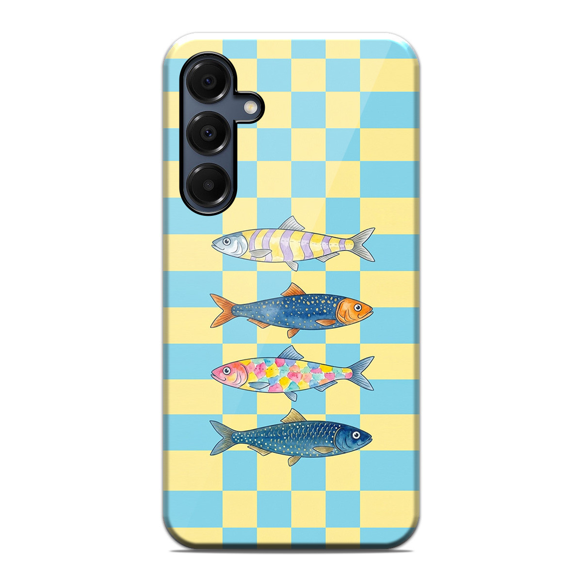 Funda Tough para Samsung Galaxy A16 4G / 5G Doble Capa diseño Peces 03 Dibujos