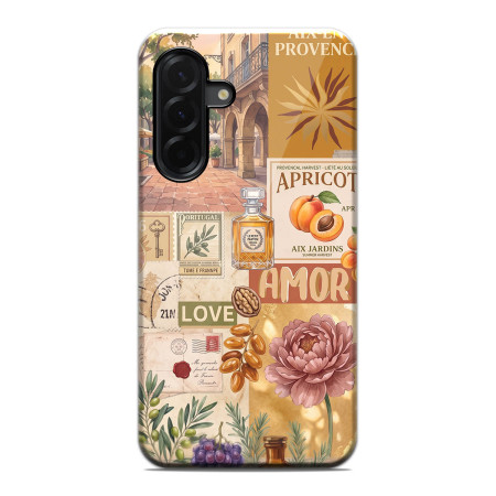 Funda Tough para Samsung Galaxy A56 5G Doble Capa diseño Collage 01 Dibujos