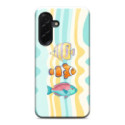 Funda Tough para Samsung Galaxy A56 5G Doble Capa diseño Peces 01 Dibujos