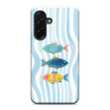 Funda Tough para Samsung Galaxy A56 5G Doble Capa diseño Peces 02 Dibujos