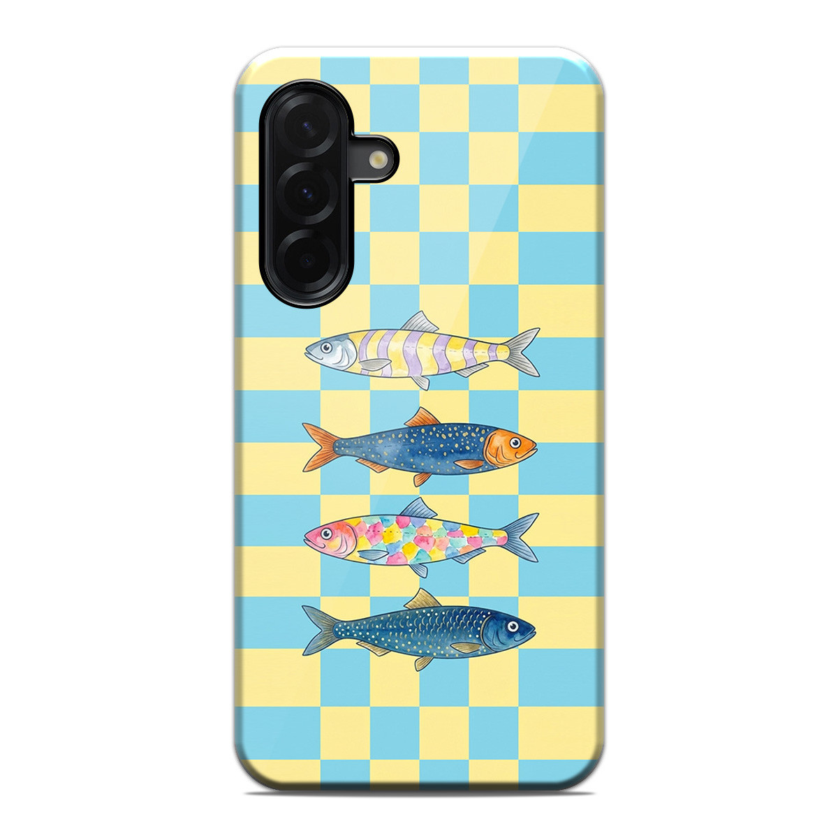 Funda Tough para Samsung Galaxy A56 5G Doble Capa diseño Peces 03 Dibujos