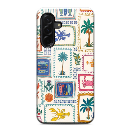 Funda Tough para Samsung Galaxy A56 5G Doble Capa diseño Sellos 01 Dibujos