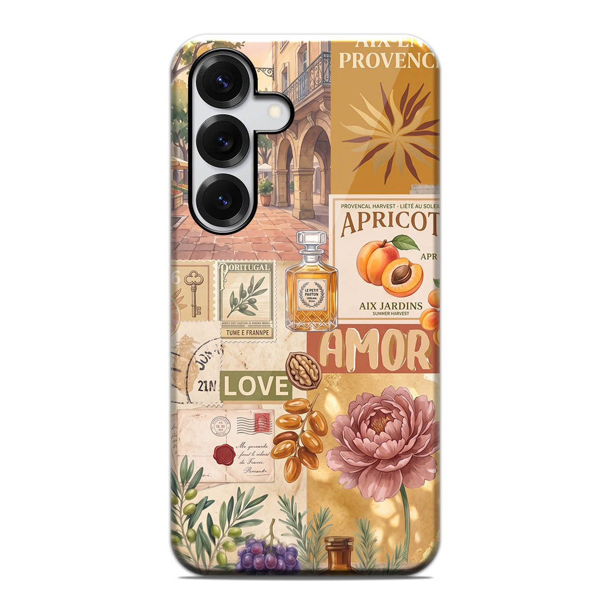 Funda Tough Magnética para Samsung Galaxy S25 5G Doble Capa diseño Collage 01 Dibujos