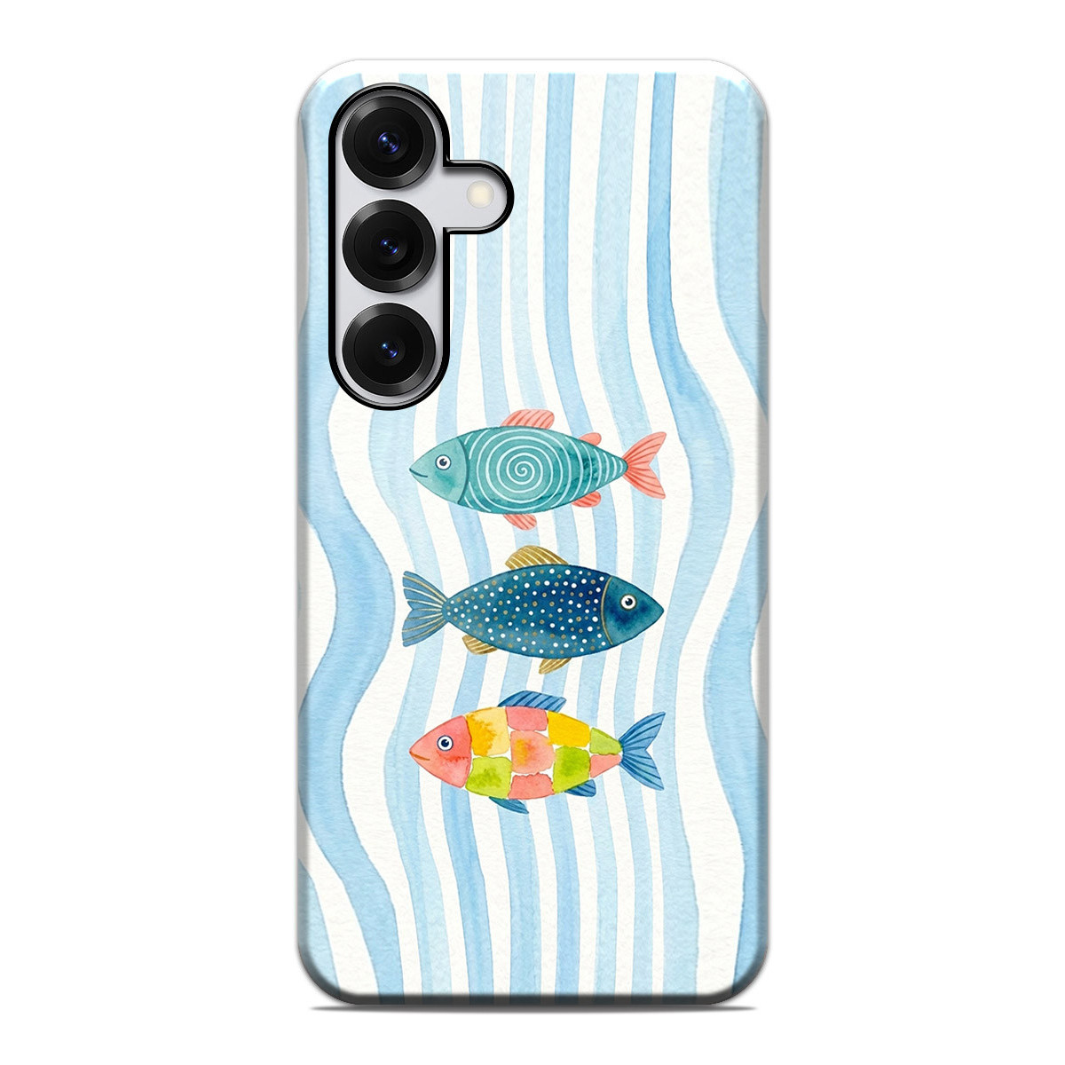Funda Tough Magnética para Samsung Galaxy S25 5G Doble Capa diseño Peces 02 Dibujos