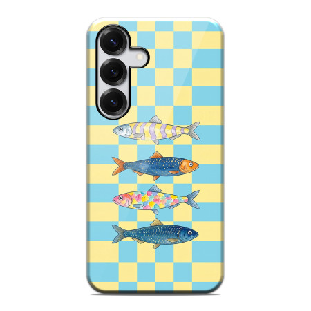 Funda Tough Magnética para Samsung Galaxy S25 5G Doble Capa diseño Peces 03 Dibujos