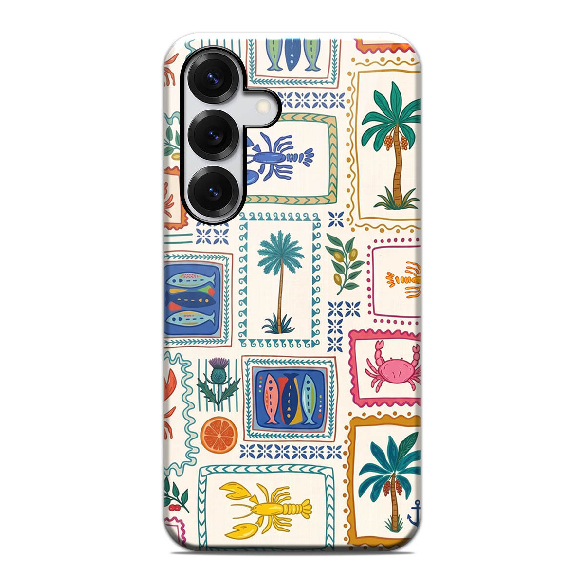 Funda Tough Magnética para Samsung Galaxy S25 5G Doble Capa diseño Sellos 01 Dibujos