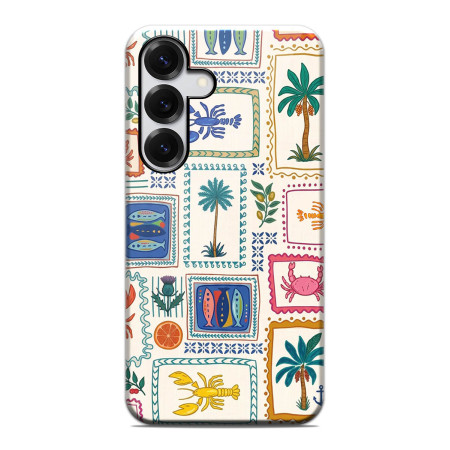 Funda Tough Magnética para Samsung Galaxy S25 5G Doble Capa diseño Sellos 01 Dibujos