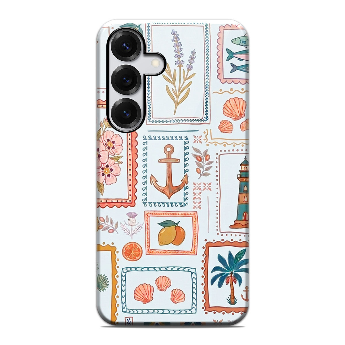 Funda Tough Magnética para Samsung Galaxy S25 5G Doble Capa diseño Sellos 02 Dibujos