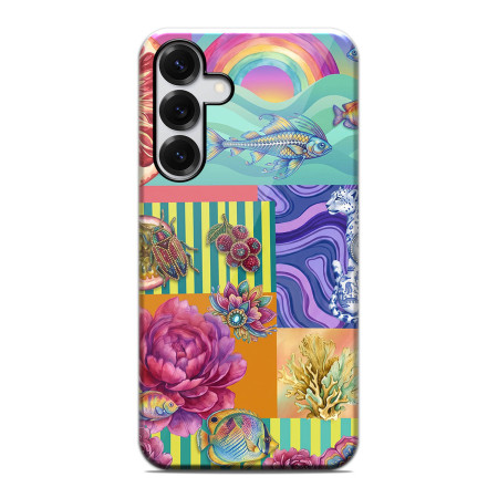 Funda Tough Magnética para Samsung Galaxy S25+ Plus 5G Doble Capa diseño Collage 03 Dibujos