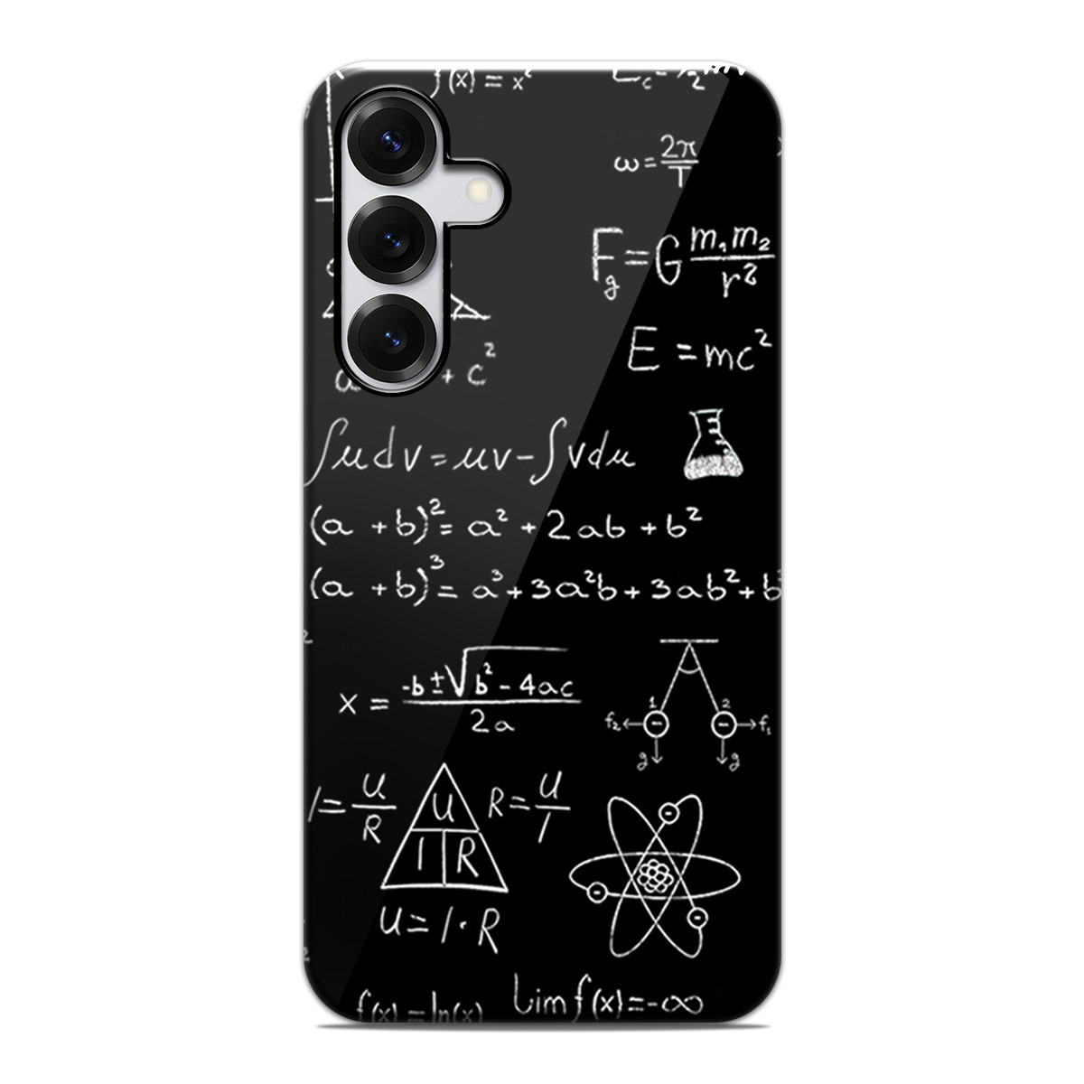 Funda Tough Magnética para Samsung Galaxy S25+ Plus 5G Doble Capa diseño Formulas Dibujos