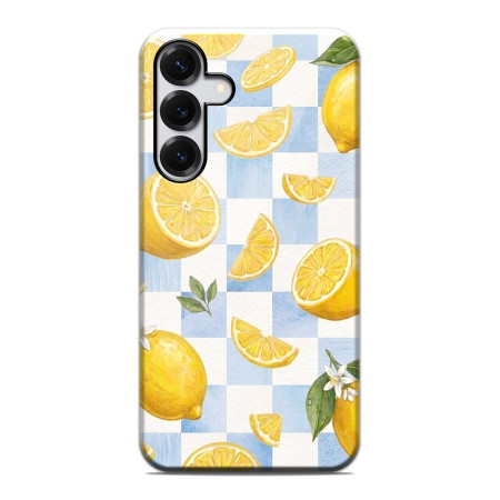 Funda Tough Magnética para Samsung Galaxy S25+ Plus 5G Doble Capa diseño Limones 03 Dibujos