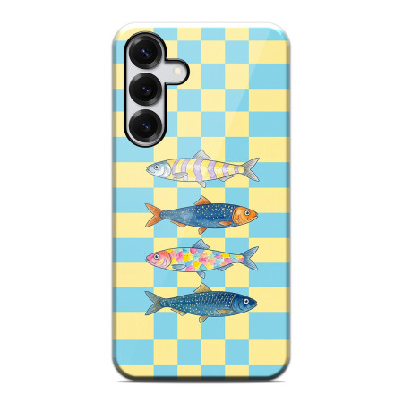 Funda Tough Magnética para Samsung Galaxy S25+ Plus 5G Doble Capa diseño Peces 03 Dibujos