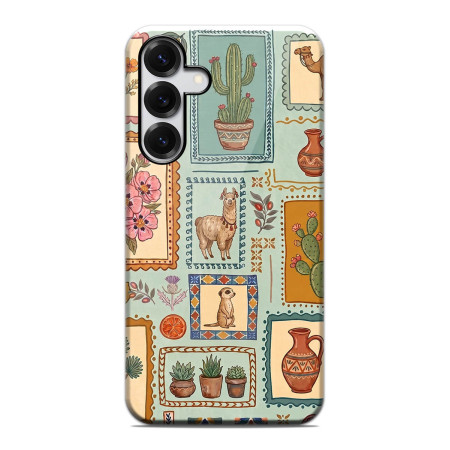 Funda Tough Magnética para Samsung Galaxy S25+ Plus 5G Doble Capa diseño Sellos 03 Dibujos