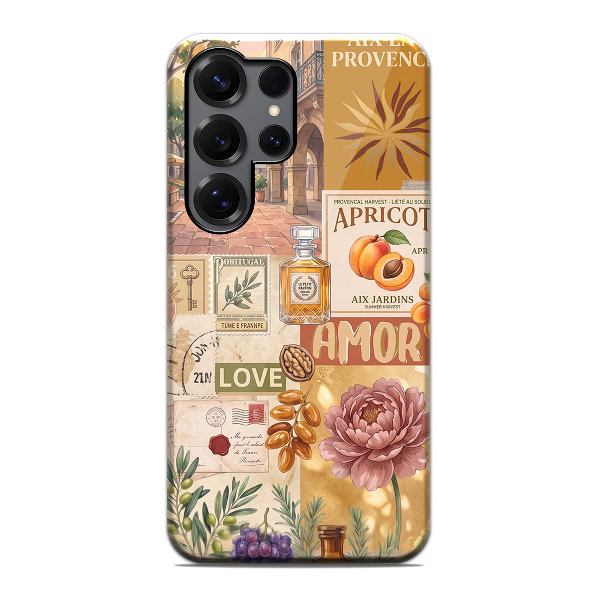 Funda Tough Magnética para Samsung Galaxy S25 Ultra 5G Doble Capa diseño Collage 01 Dibujos