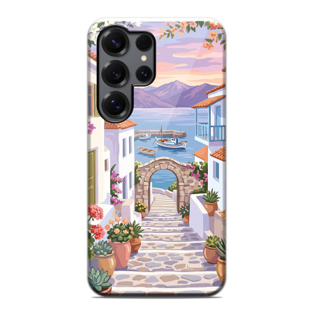 Funda Tough Magnética para Samsung Galaxy S25 Ultra 5G Doble Capa diseño Costa 02 Dibujos