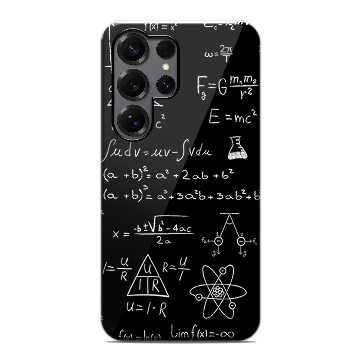 Funda Tough Magnética para Samsung Galaxy S25 Ultra 5G Doble Capa diseño Formulas Dibujos