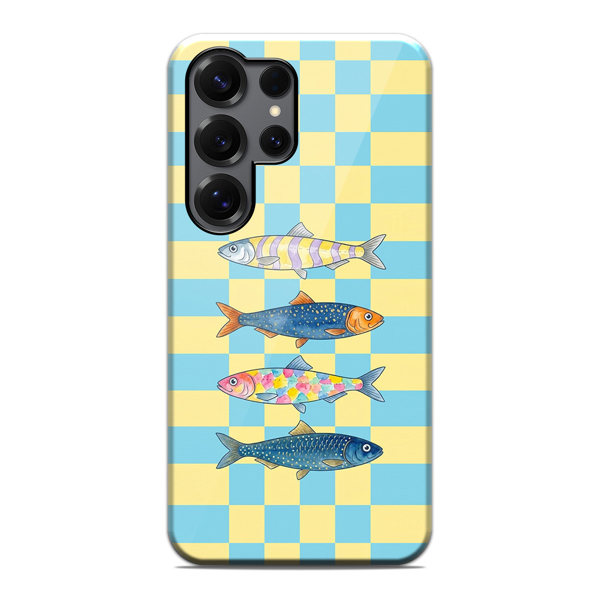 Funda Tough Magnética para Samsung Galaxy S25 Ultra 5G Doble Capa diseño Peces 03 Dibujos