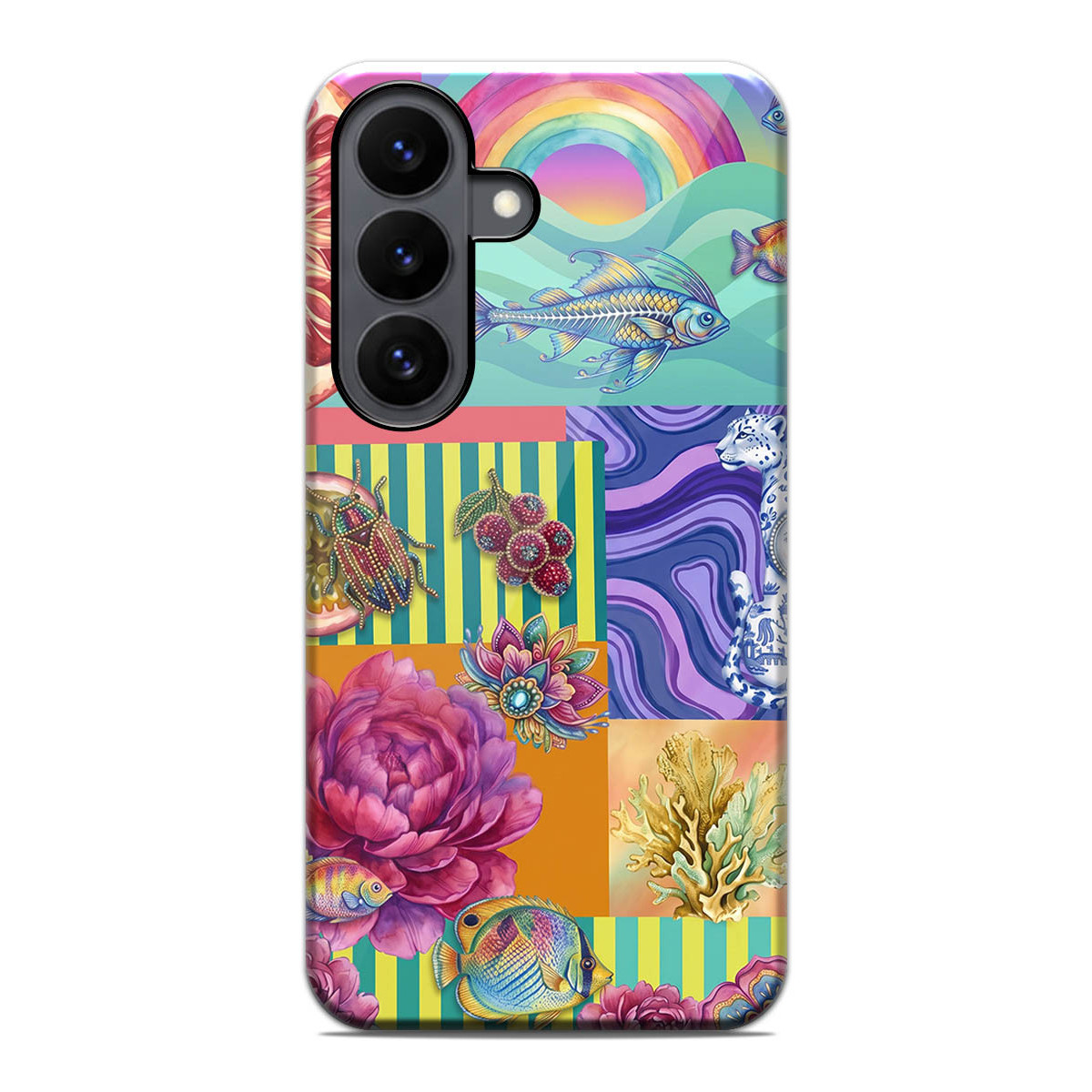 Funda Tough Magnética para Samsung Galaxy S26 5G Doble Capa diseño Collage 03 Dibujos