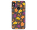 Funda Gel Transparente para Motorola One diseño Otoño Dibujos
