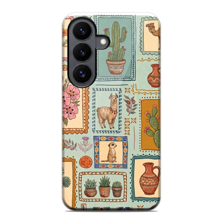 Funda Tough Magnética para Samsung Galaxy S26 5G Doble Capa diseño Sellos 03 Dibujos