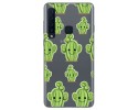 Funda Gel Transparente para Samsung Galaxy A9 (2018) diseño Cactus Dibujos