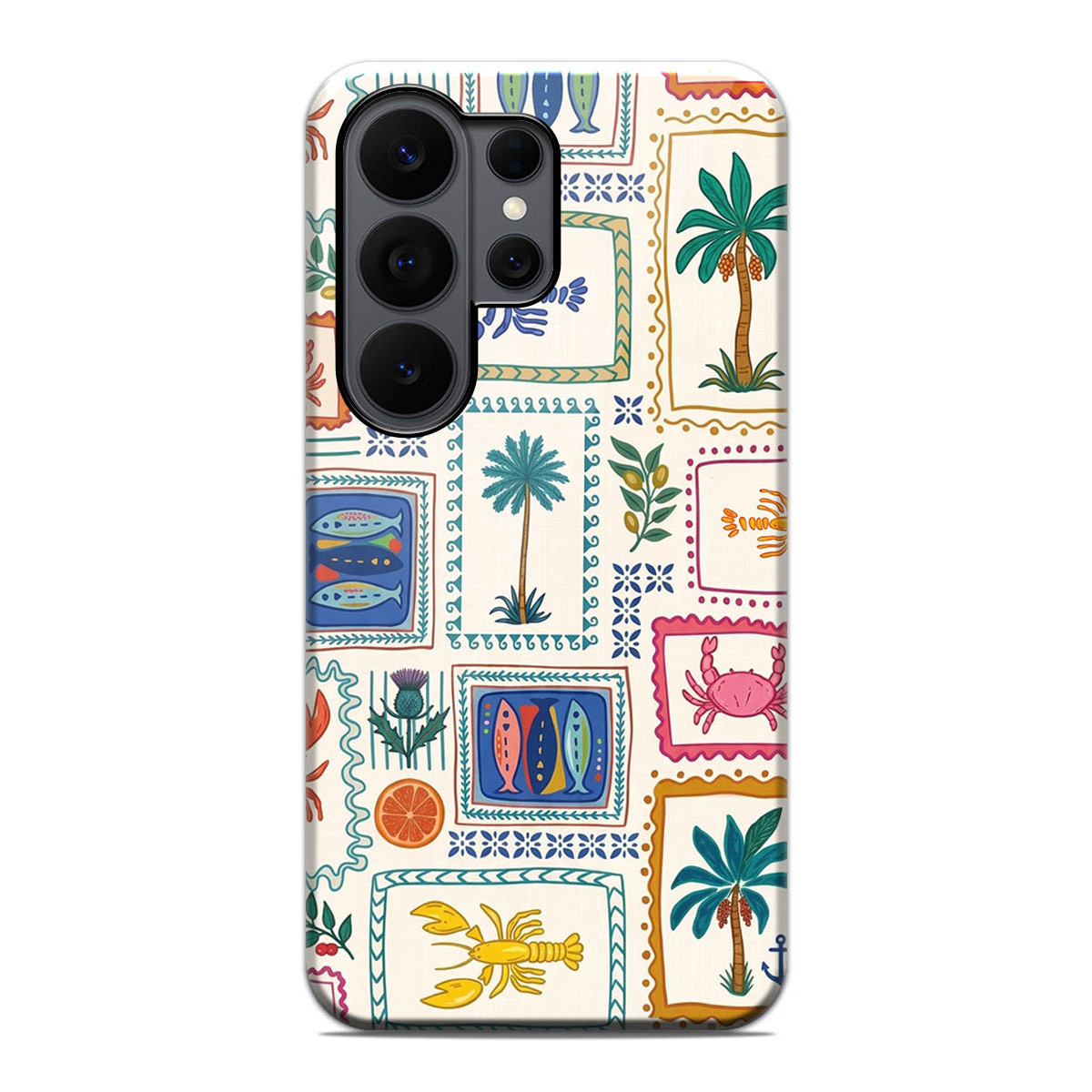 Funda Tough Magnética para Samsung Galaxy s26 Ultra 5G Doble Capa diseño Sellos 01 Dibujos