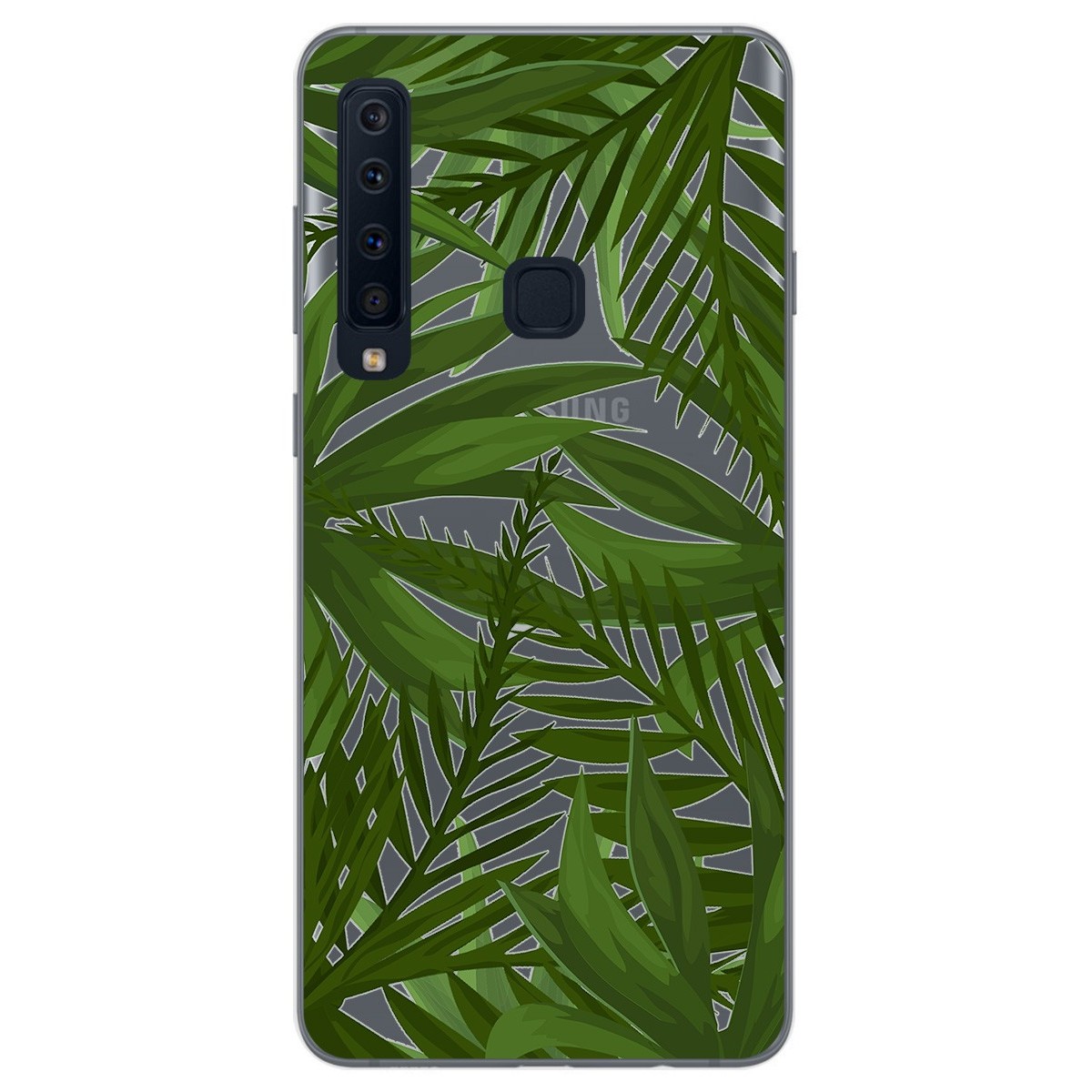 Funda Gel Transparente para Samsung Galaxy A9 (2018) diseño Jungla Dibujos