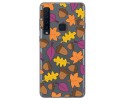 Funda Gel Transparente para Samsung Galaxy A9 (2018) diseño Otoño Dibujos