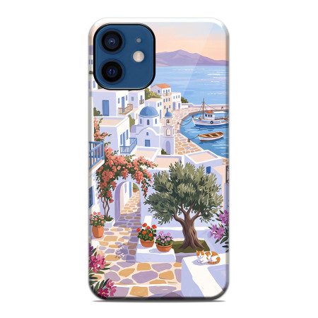 Funda Tough Magnética para Iphone 12 / 12 Pro (6.1) Doble Capa diseño Costa 01 Dibujos