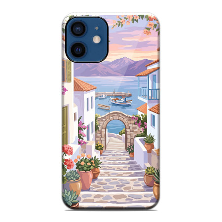 Funda Tough Magnética para Iphone 12 / 12 Pro (6.1) Doble Capa diseño Costa 02 Dibujos