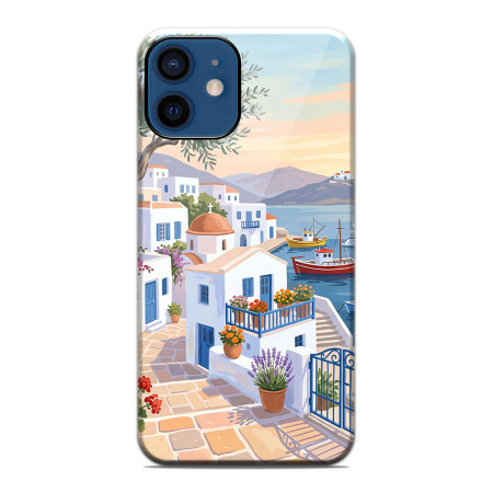Funda Tough Magnética para Iphone 12 / 12 Pro (6.1) Doble Capa diseño Costa 03 Dibujos