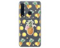 Funda Gel Transparente para Samsung Galaxy A9 (2018) diseño Piña Dibujos