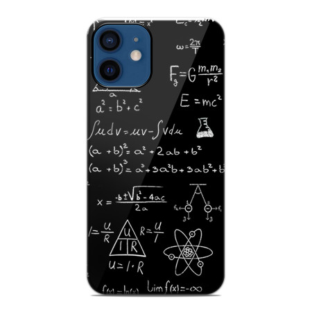 Funda Tough Magnética para Iphone 12 / 12 Pro (6.1) Doble Capa diseño Formulas Dibujos
