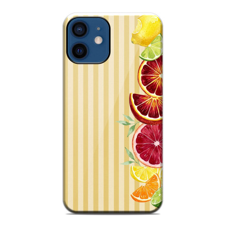 Funda Tough Magnética para Iphone 12 / 12 Pro (6.1) Doble Capa diseño Limones 02 Dibujos