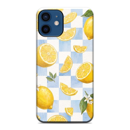 Funda Tough Magnética para Iphone 12 / 12 Pro (6.1) Doble Capa diseño Limones 03 Dibujos