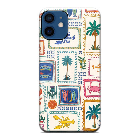 Funda Tough Magnética para Iphone 12 / 12 Pro (6.1) Doble Capa diseño Sellos 01 Dibujos