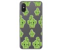 Funda Gel Transparente para Xiaomi Mi 8 Pro diseño Cactus Dibujos