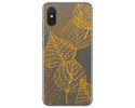 Funda Gel Transparente para Xiaomi Mi 8 Pro diseño Hojas Dibujos