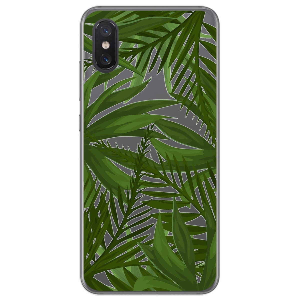 Funda Gel Transparente para Xiaomi Mi 8 Pro diseño Jungla Dibujos