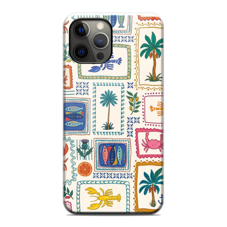 Funda Tough Magnética para Iphone 12 Pro Max (6.7) Doble Capa diseño Sellos 01 Dibujos