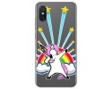 Funda Gel Transparente para Xiaomi Mi 8 Pro diseño Unicornio Dibujos