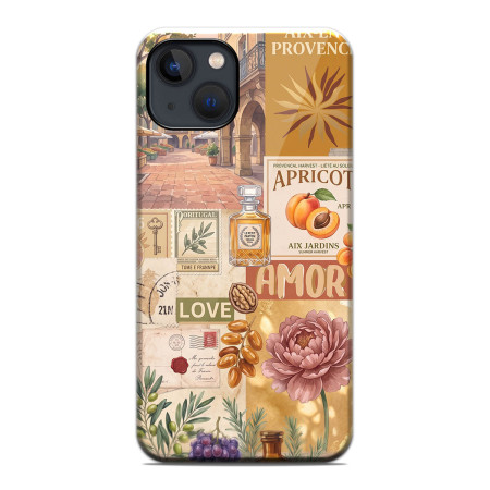 Funda Tough Magnética para Iphone 13 (6.1) Doble Capa diseño Collage 01 Dibujos