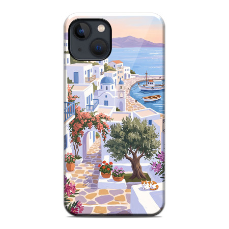 Funda Tough Magnética para Iphone 13 (6.1) Doble Capa diseño Costa 01 Dibujos